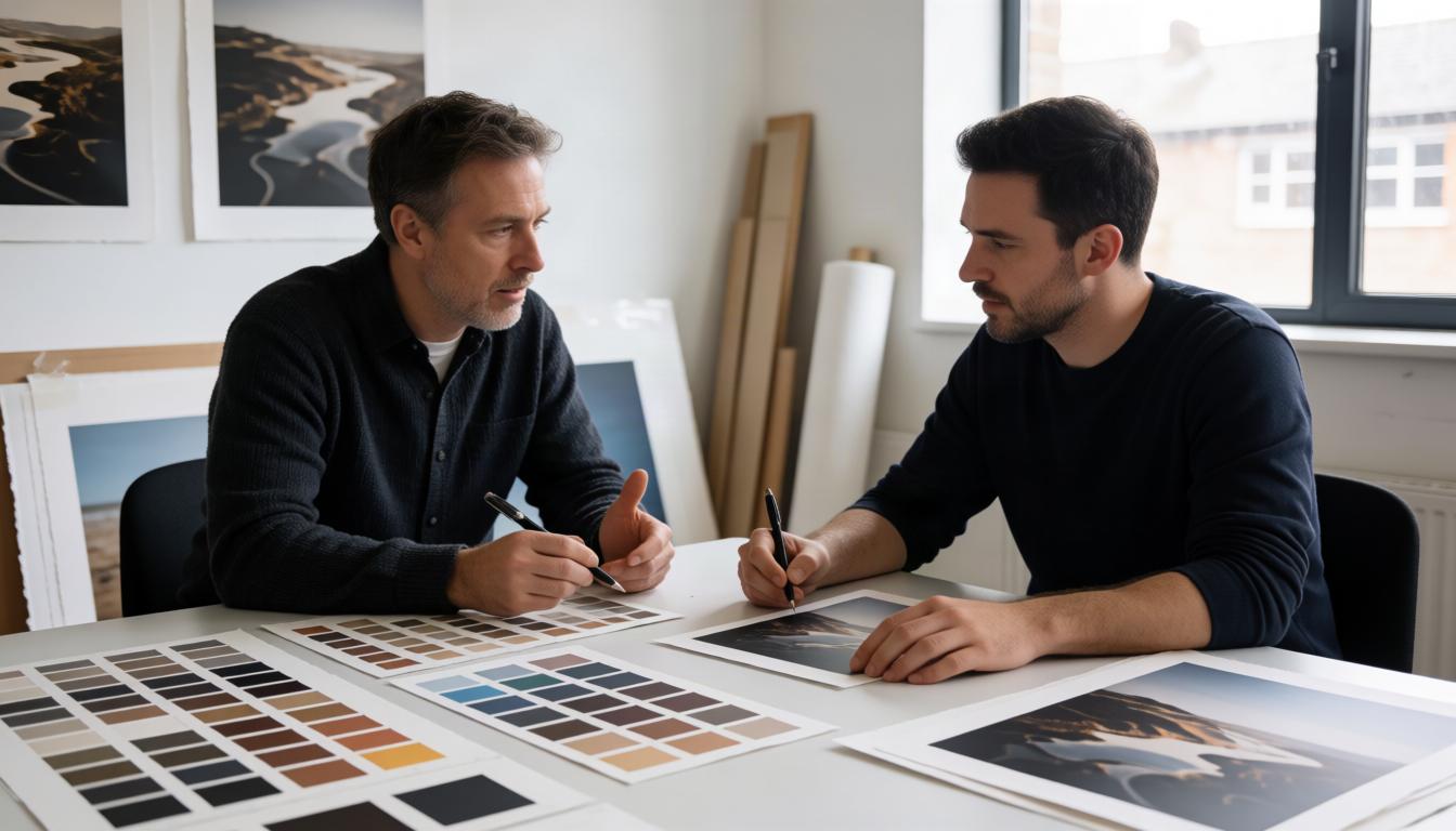 Art reproduction for printed editions