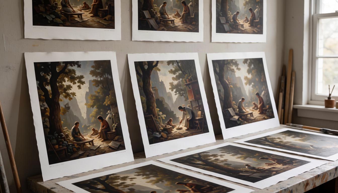 Printed portfolios for presentations