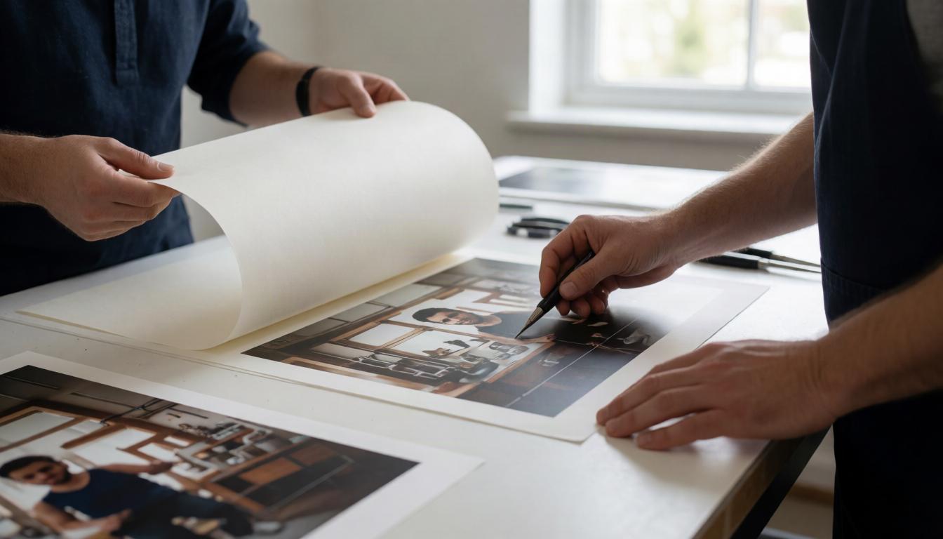 Photo prints for image-based work